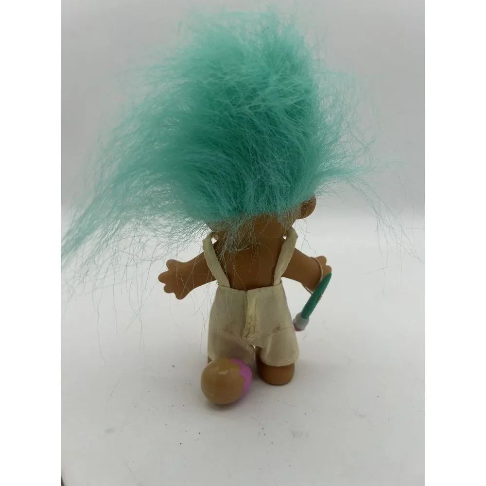 Vintage Easter Bunny Troll Doll Overalls/Bunny‎ Ears 5 & Easter Bunny Rabbit Lot